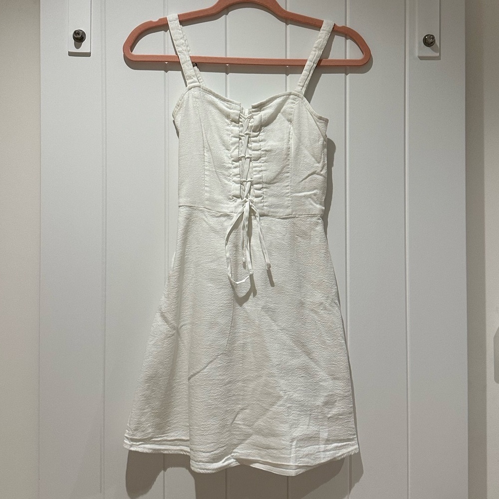 👛2/$25👛 Hollister White Dress